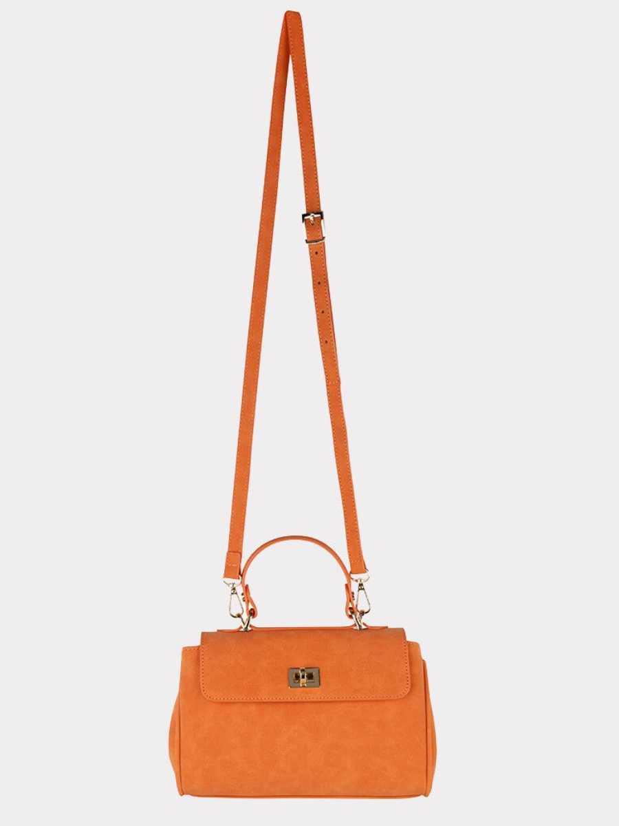 Esqualo olkalaukku, oranssi ja beige