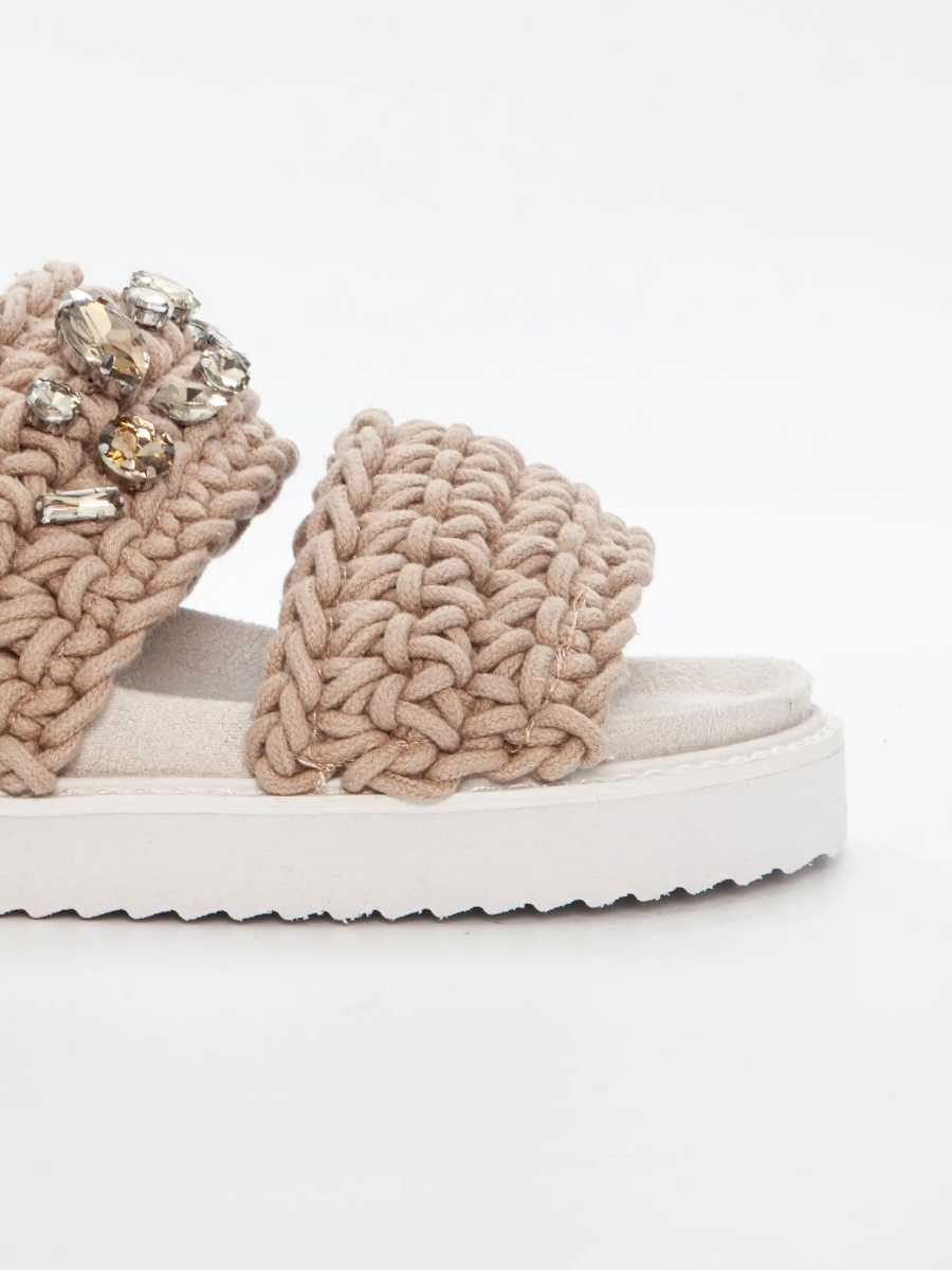 Duffy sandaalit, Taupe