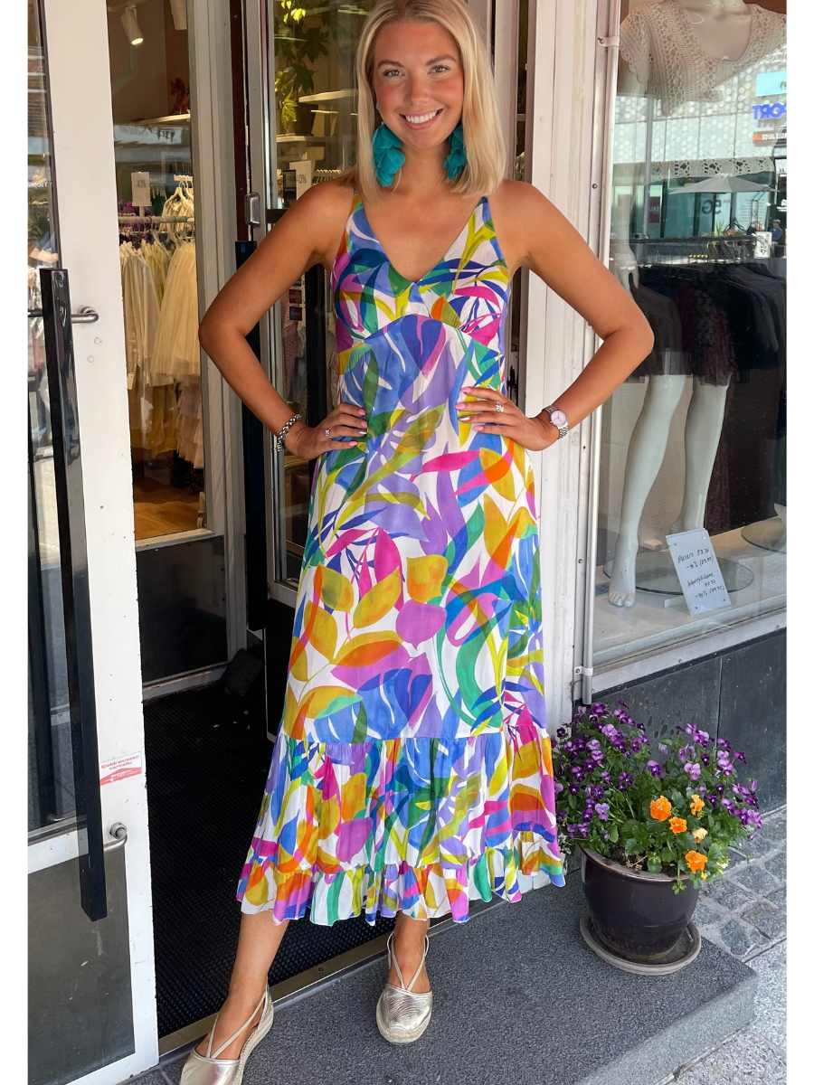 Orientique x Escape Melinda viskoosimekko