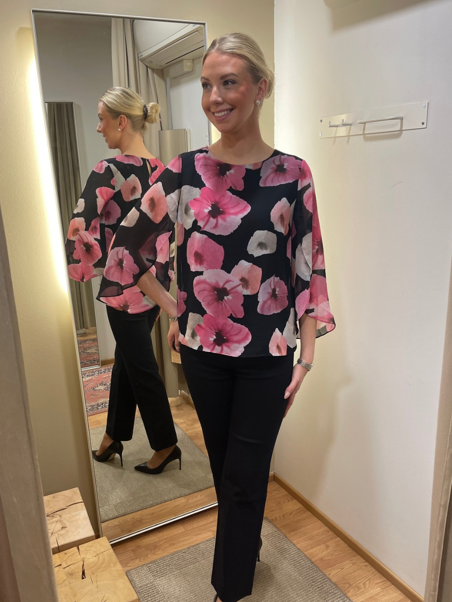 STI Karly -pusero, Pink Meadow ja Soft Sage