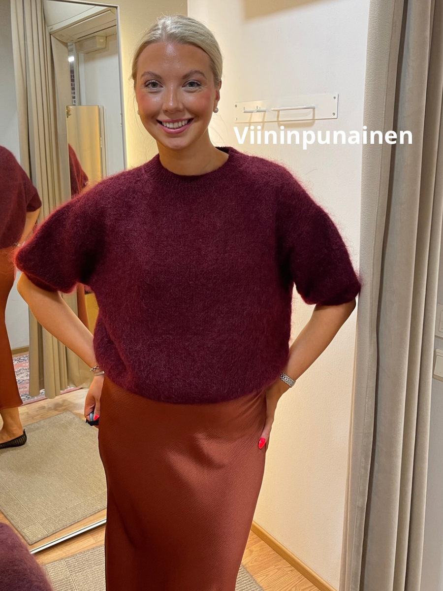 Syli mohairneule, lyhythihainen