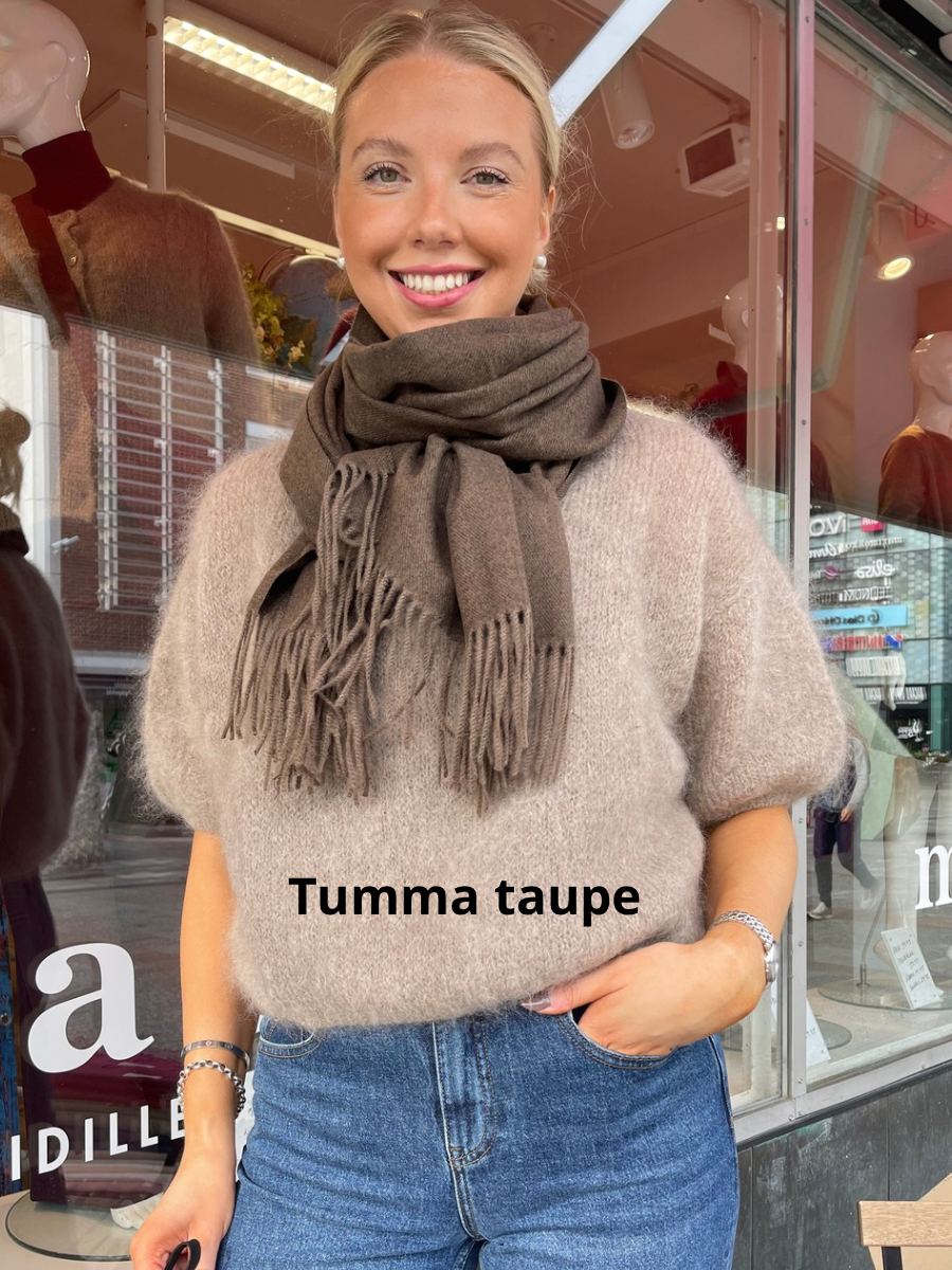 Cashmerehuivi, eri värejä