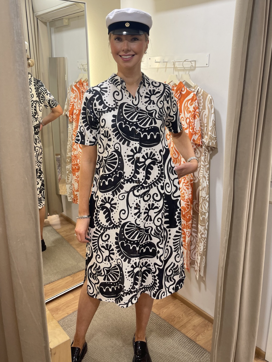 CISO kuvioitu mekko, 3 väriä