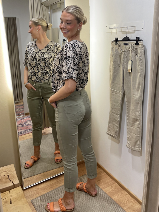 Red Button Tessy Jog housut, vaalea beige ja vaalea khaki