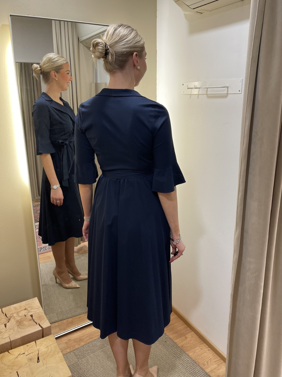 Eleria Cortes juhlamekko, pinkki ja tummansininen 126602