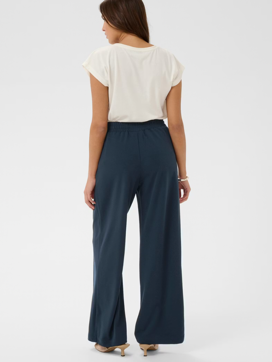 KA Phoebe housut, musta, tummansininen ja beige