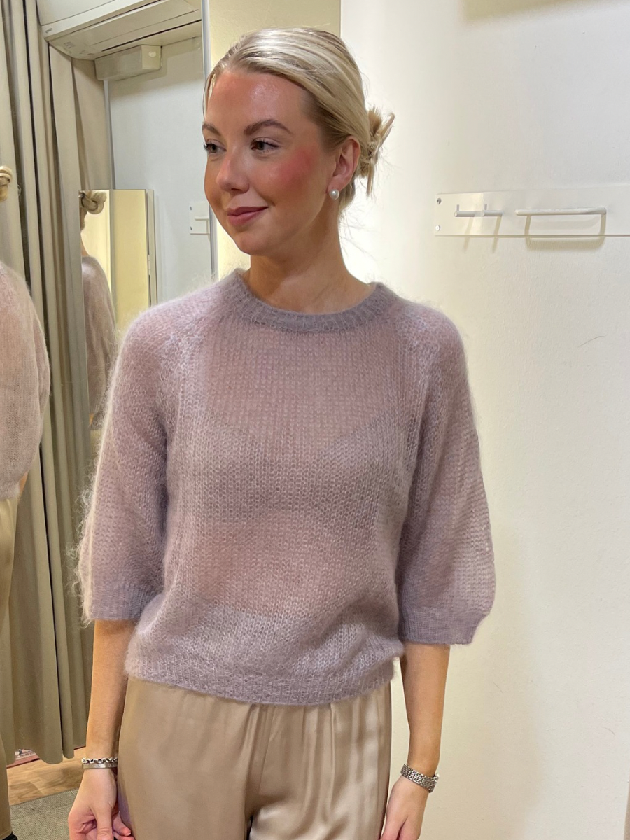 Säde lyhythihainen mohairneule, eri värejä