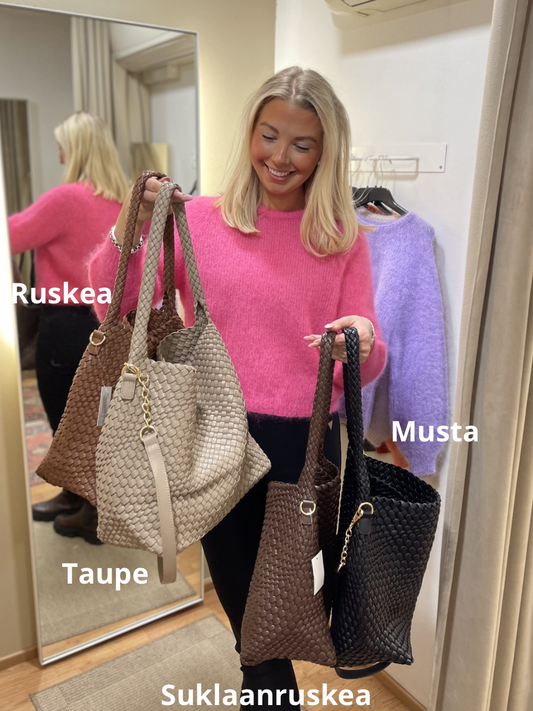 Aurora olkalaukku, eri värejä