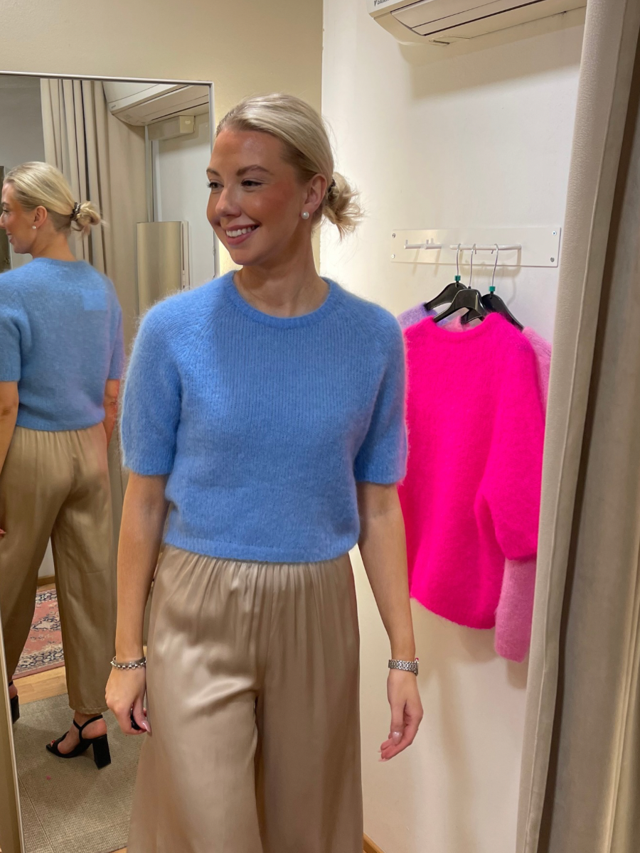 Syli mohairneule, lyhythihainen