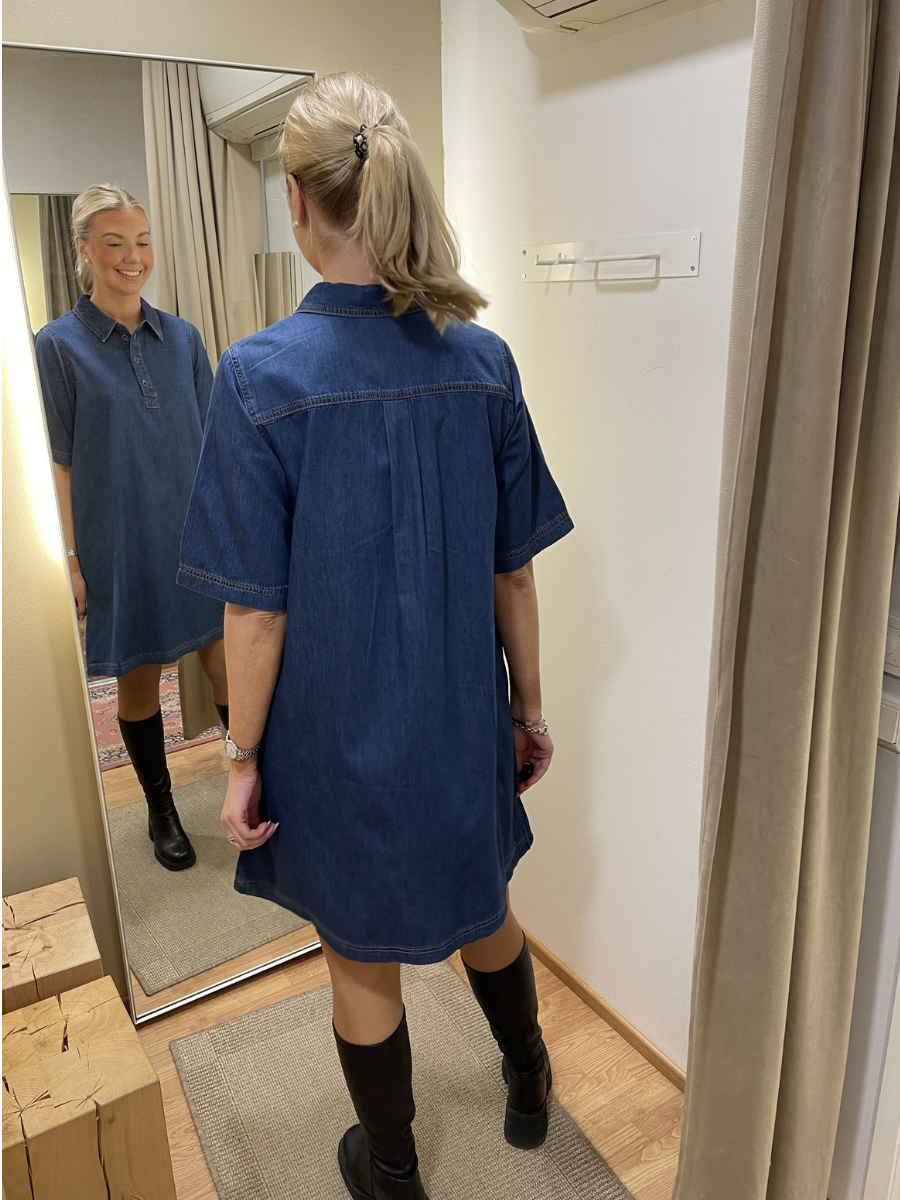 Culture Winnie Arpa mekko Denim, 2 väriä