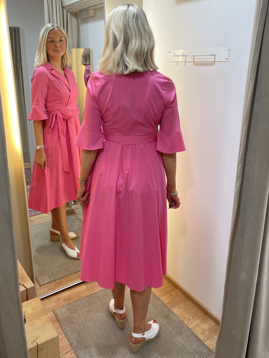 Eleria Cortes mekko, pinkki ja tummansininen 126602