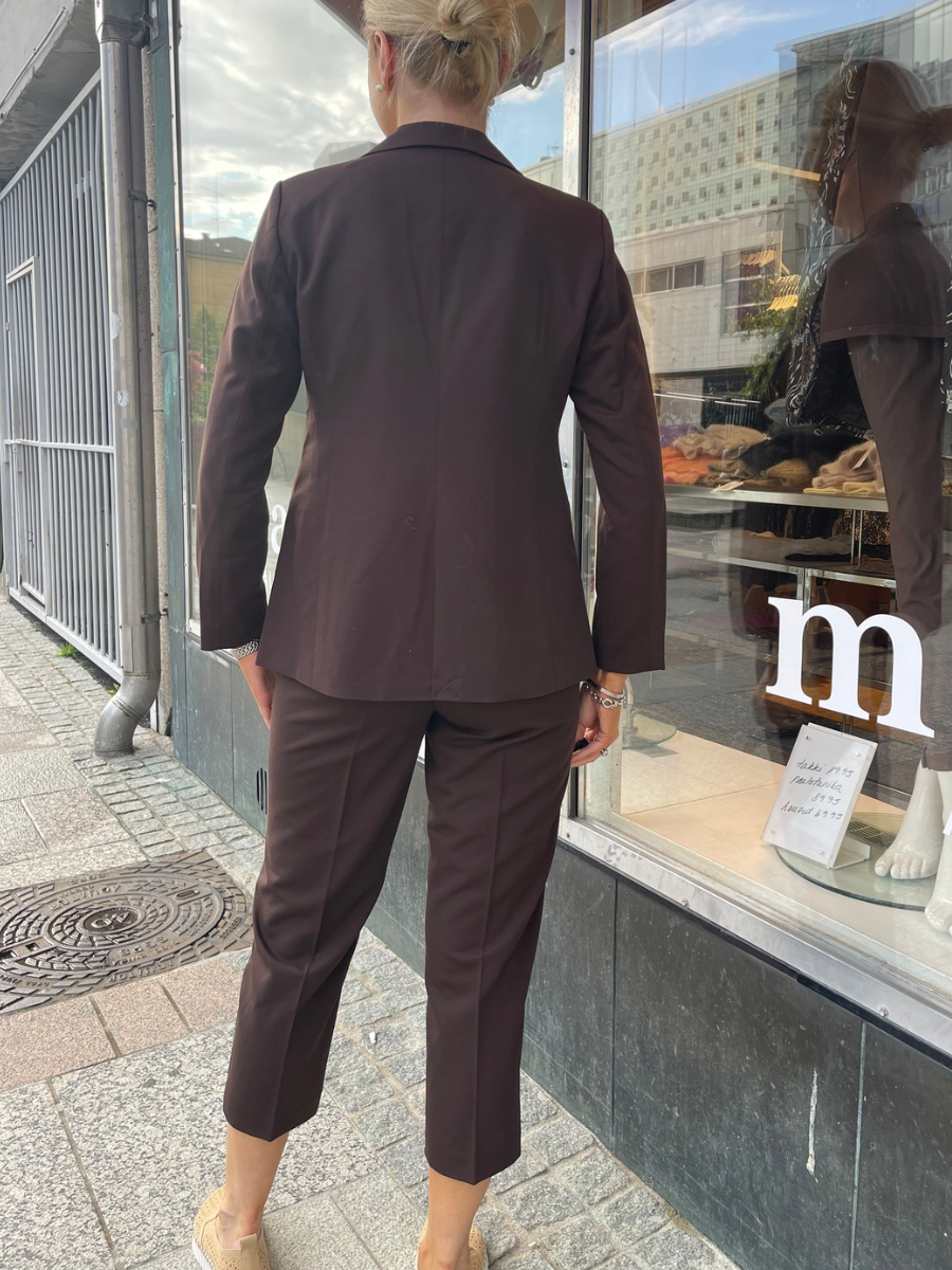 Kaffe Sakura housut, Ruskea