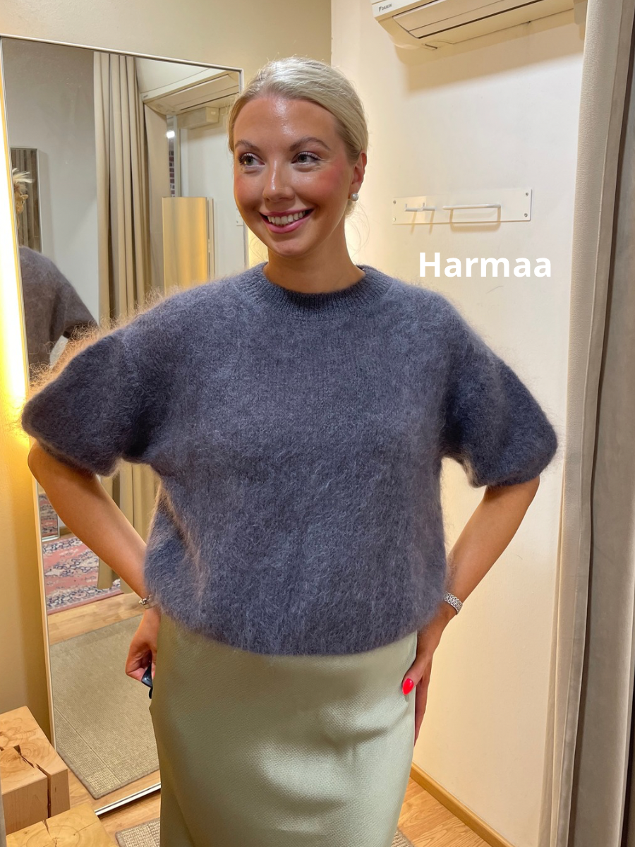 Syli mohairneule, lyhythihainen