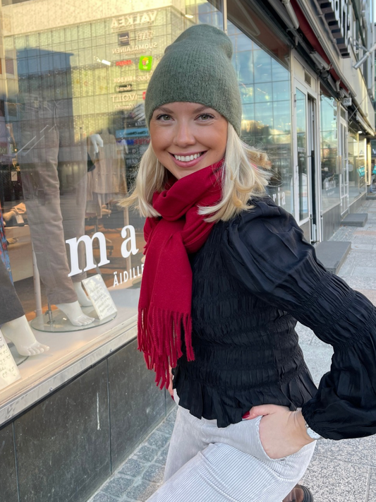 Alpakkapipo, eri värejä