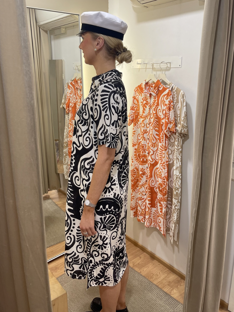 CISO kuvioitu mekko, 3 väriä