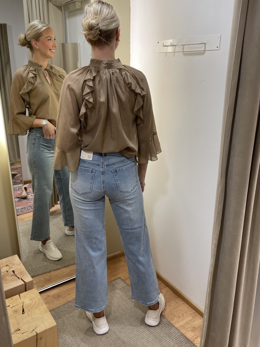 Kaffe Brook farkut, Light Blue Washed Denim