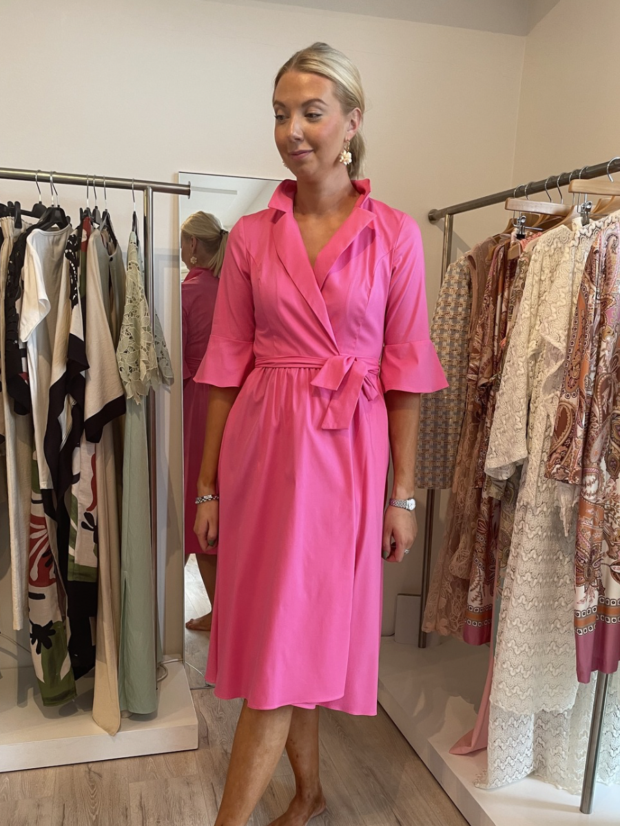 Eleria Cortes juhlamekko, pinkki ja tummansininen 126602