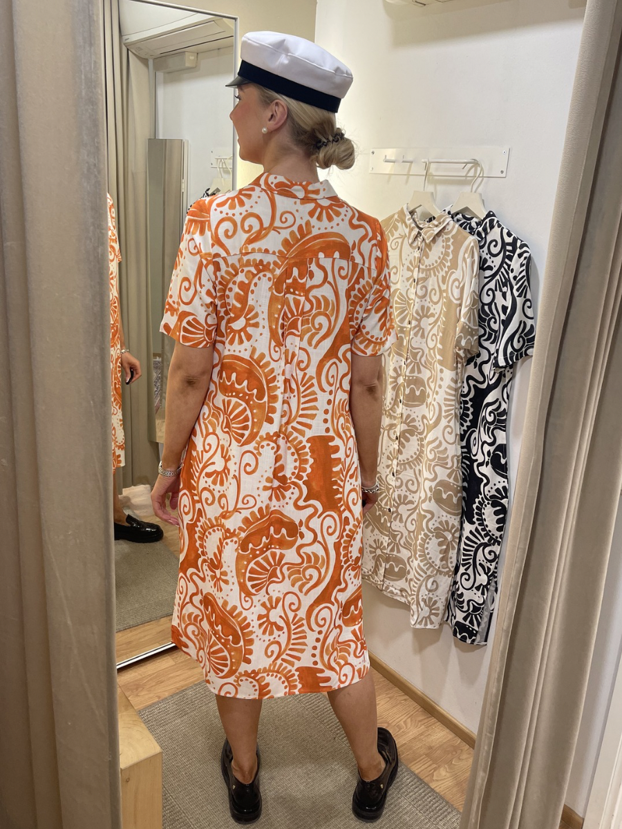 CISO kuvioitu mekko, 3 väriä