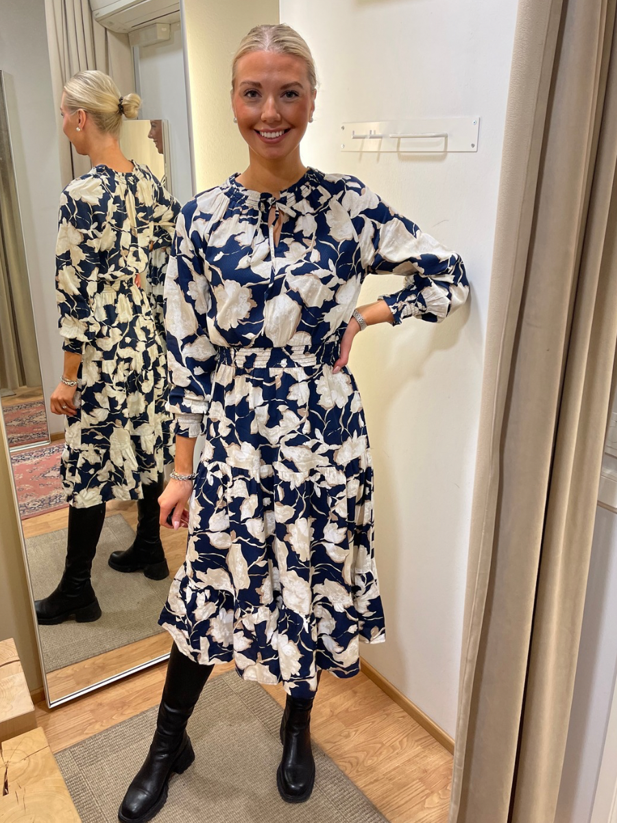 Lucca pitkä mekko, tummansininen