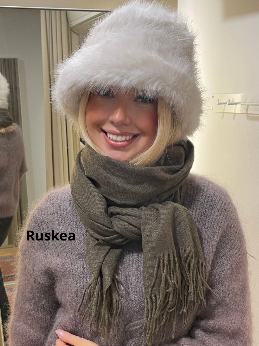 Cashmerehuivi, eri värejä