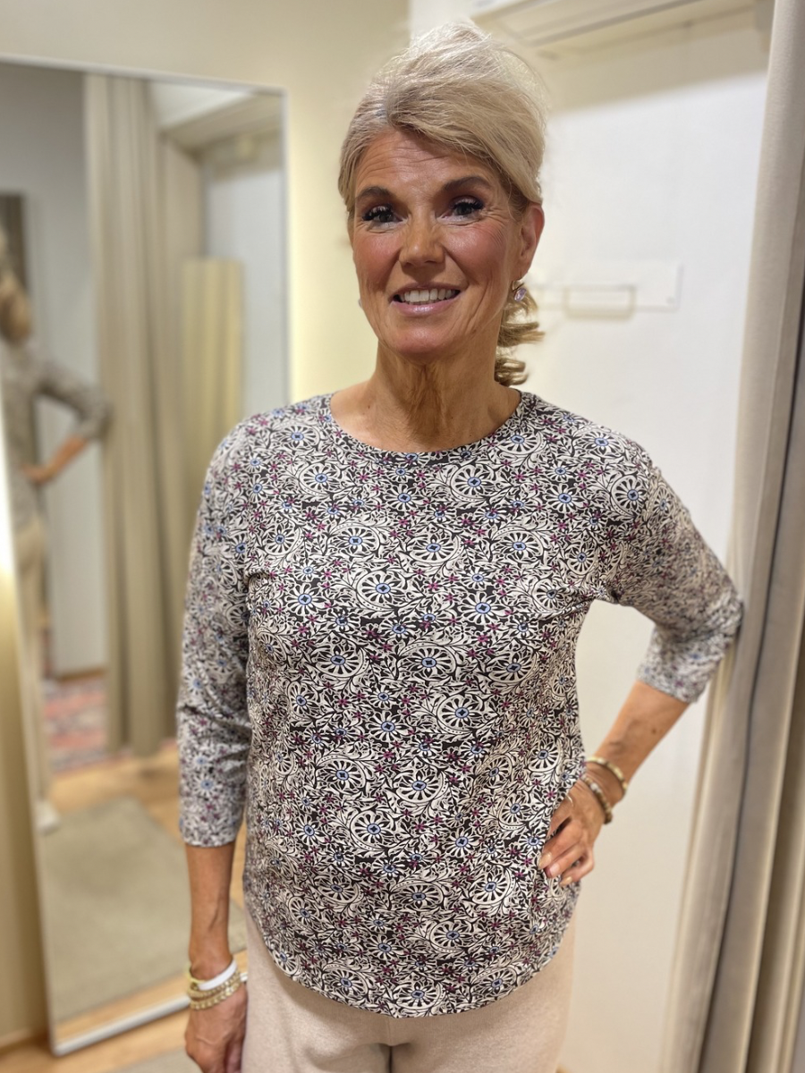 Jensen trikoopusero lounge, kaksi väriä