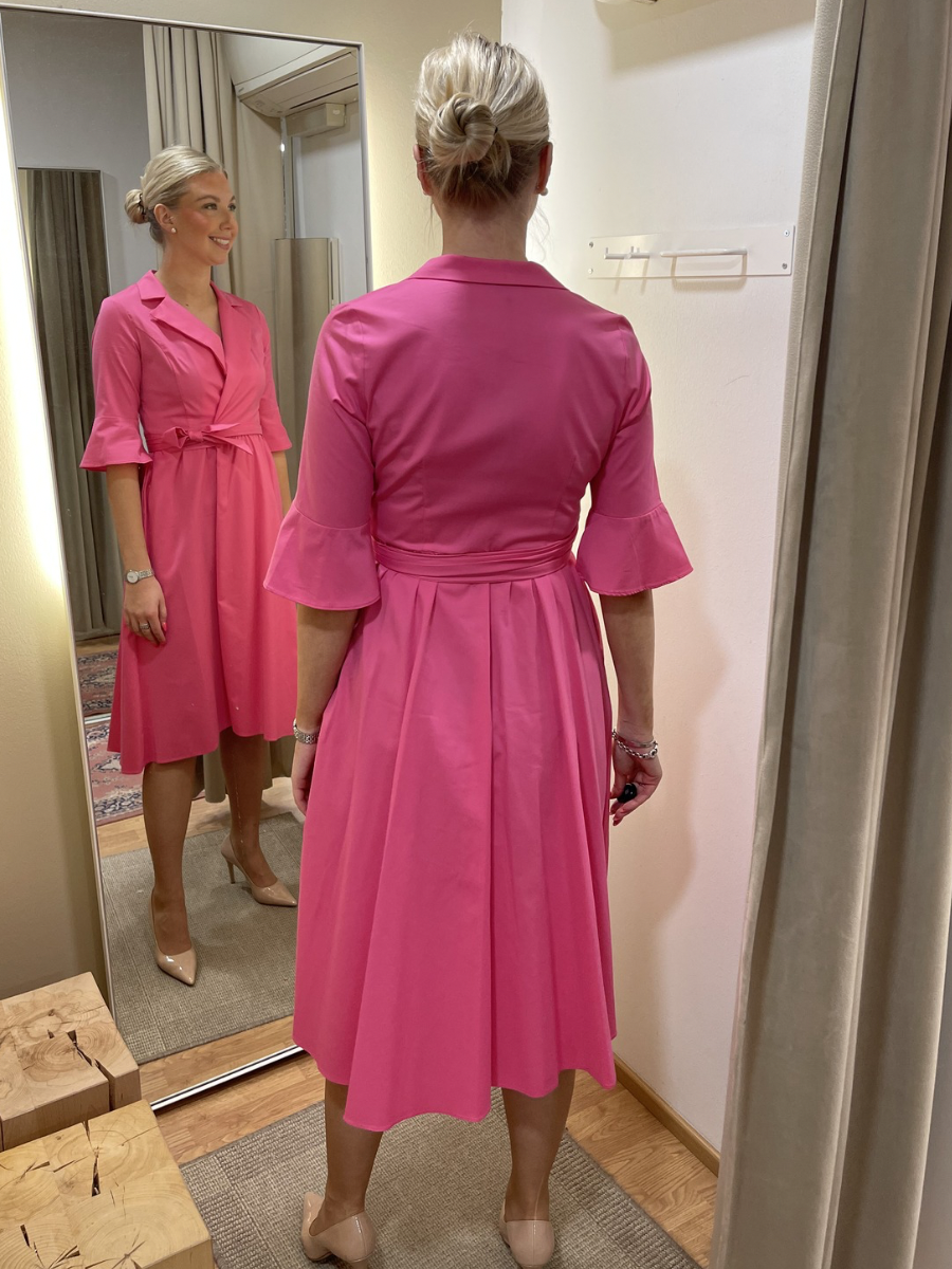 Eleria Cortes juhlamekko, pinkki ja tummansininen 126602