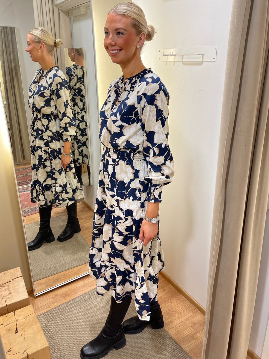 Lucca pitkä mekko, tummansininen