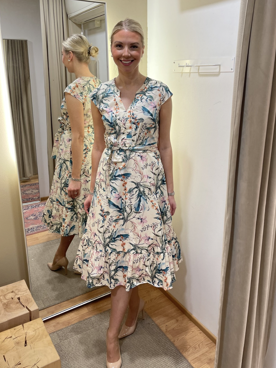 Eleria Cortes juhlamekko, kuvioitu 126637