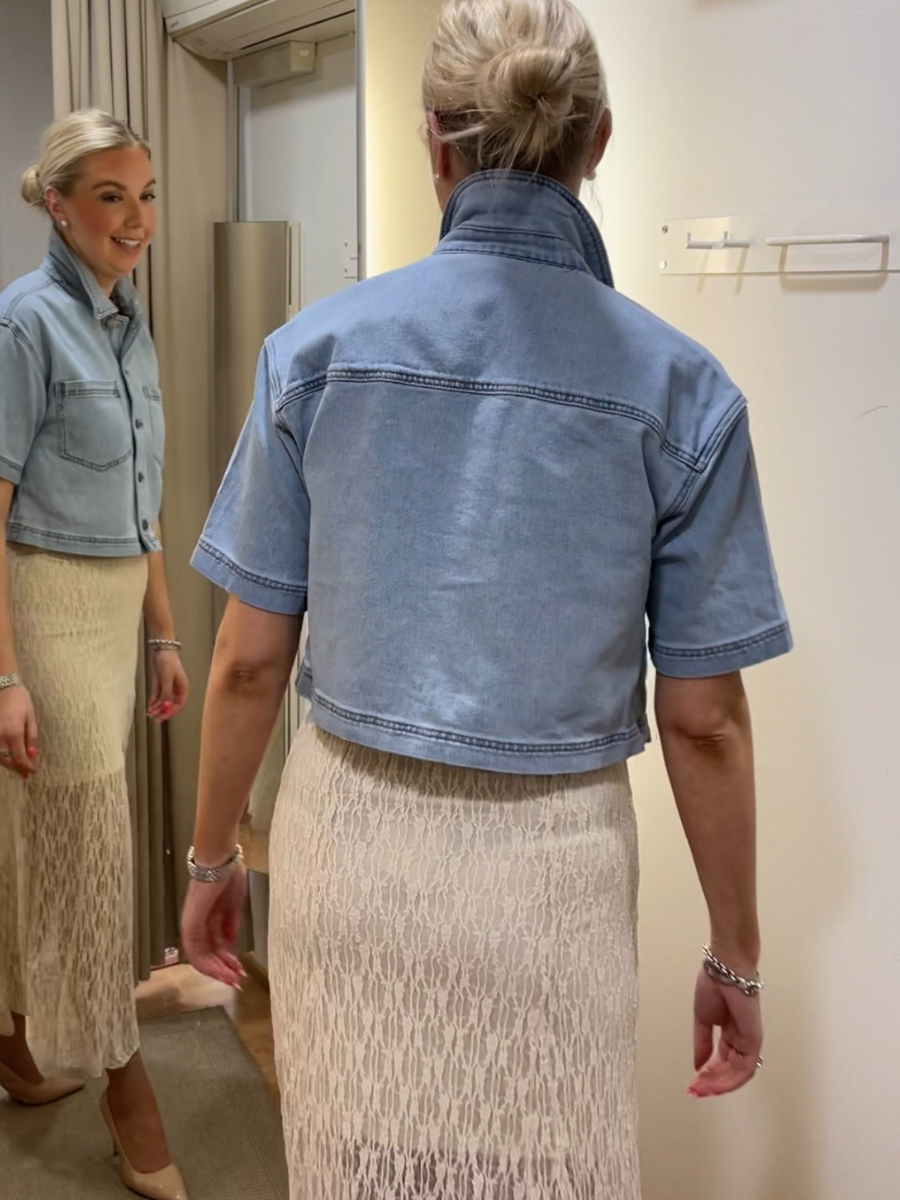 Kaffe Minna Denim paitatakki, Blue Wash