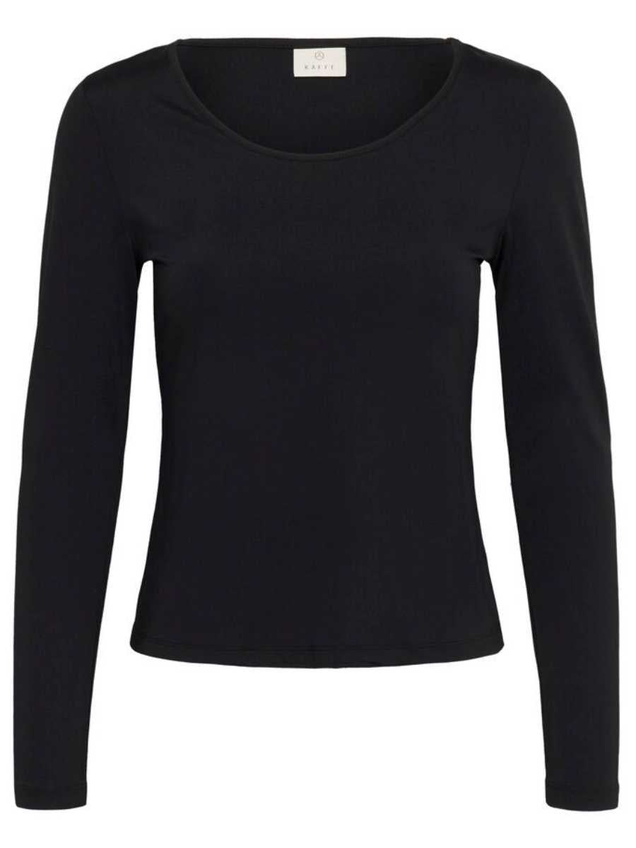 KA Arina pitkähihainen pusero, musta