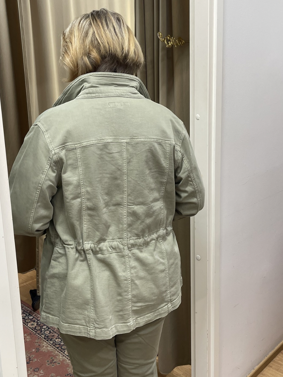 Red Button Robie Jacket farkkutakki, vihreä ja tummansininen