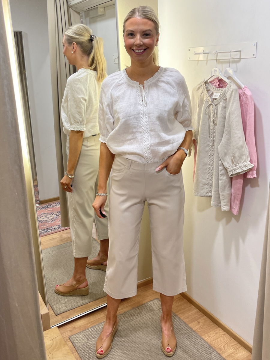 Laurie Donna Loose Cropped housut 100617