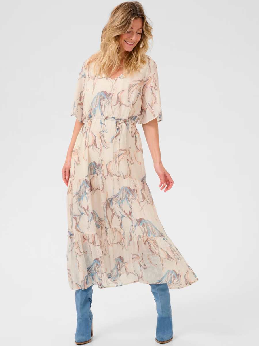 Cream Vilma mekko, hevoskuosi