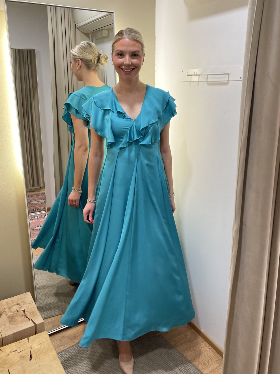 Eleria Cortes juhlamekko, turkoosi 124601