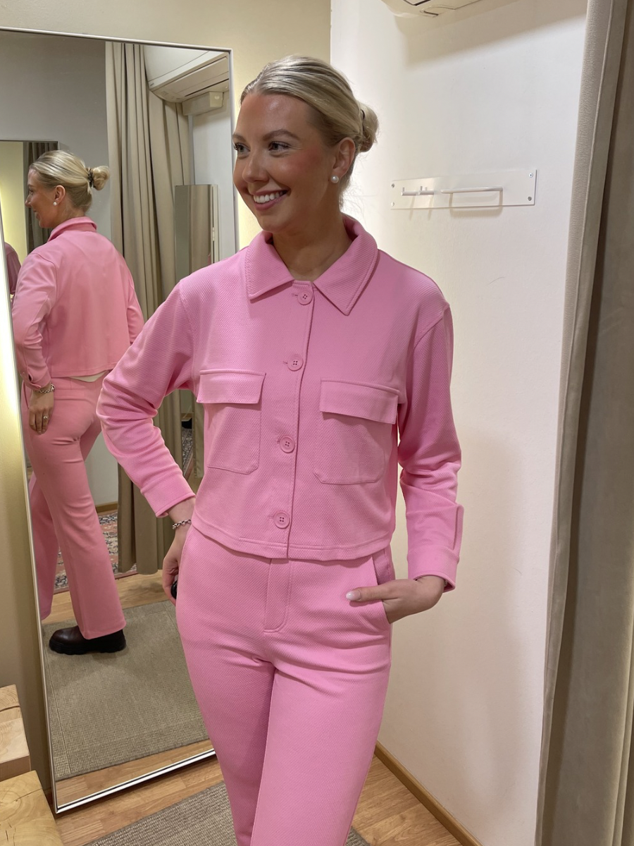 Esqualo jakkutakki, vaaleanpunainen