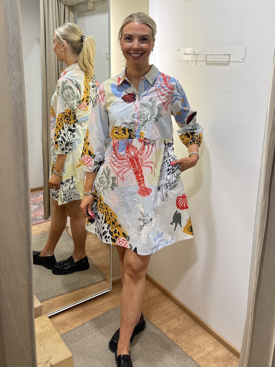 Culture Ashmo Olena lyhyt mekko