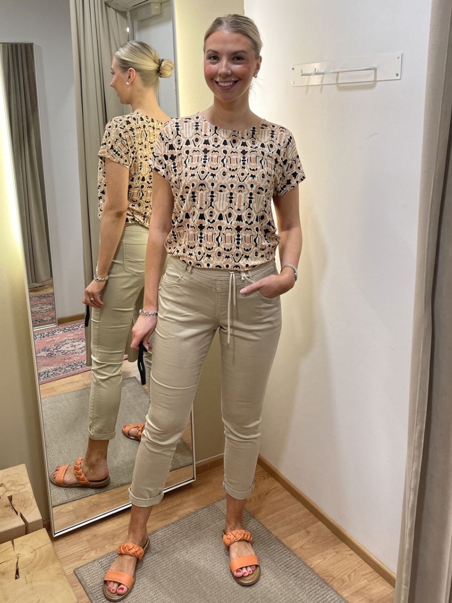 Red Button Tessy Jog housut, vaalea beige ja vaalea khaki