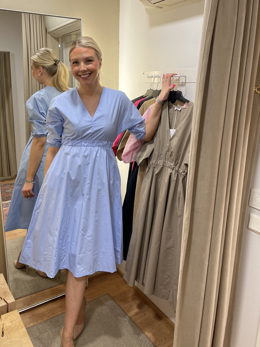 Ursula puuvillamekko, eri värejä