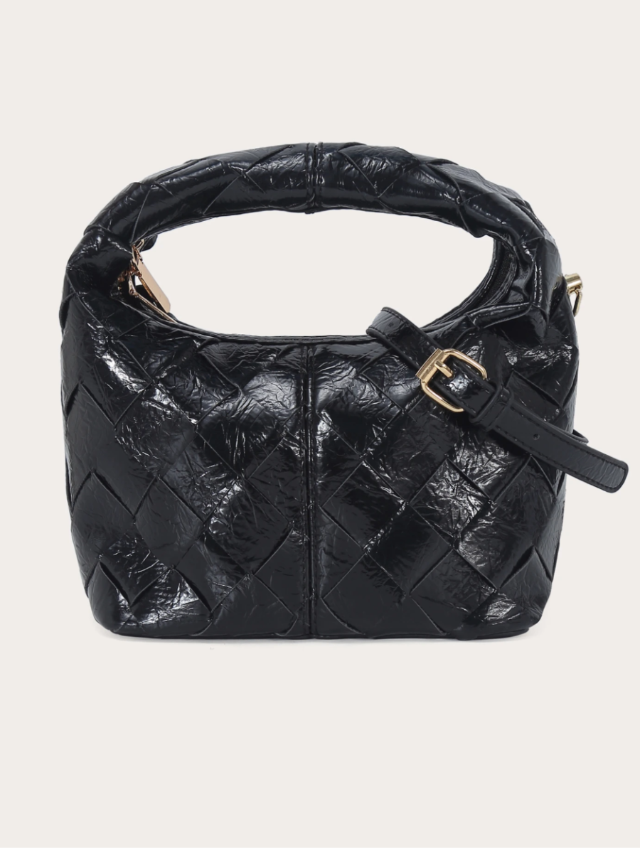 Aria laukku, kulta & musta