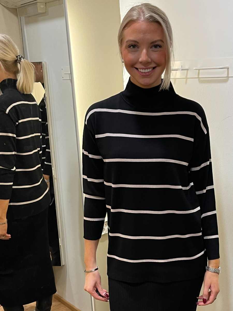 Jensen neulepusero Raita, eri värejä