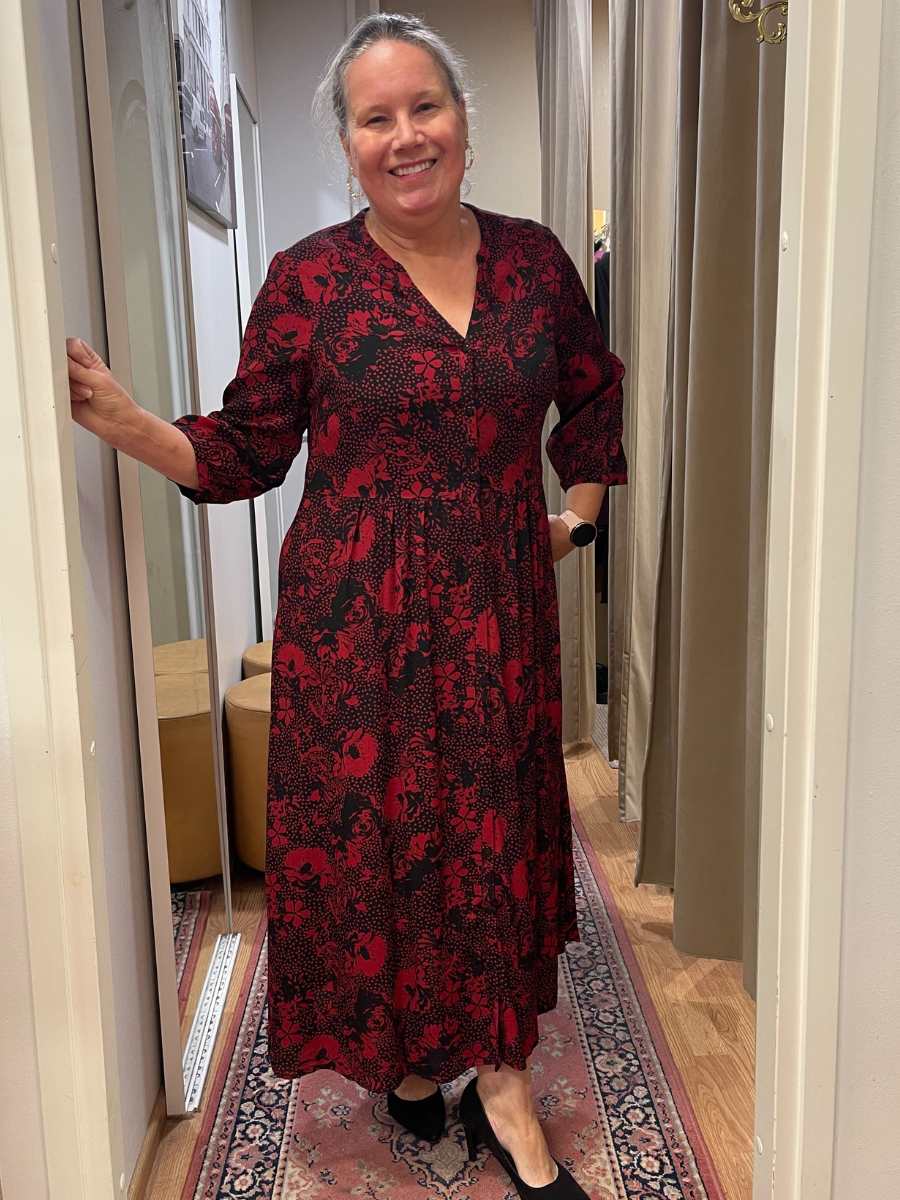 Viskoosimekko, kukkakuvio