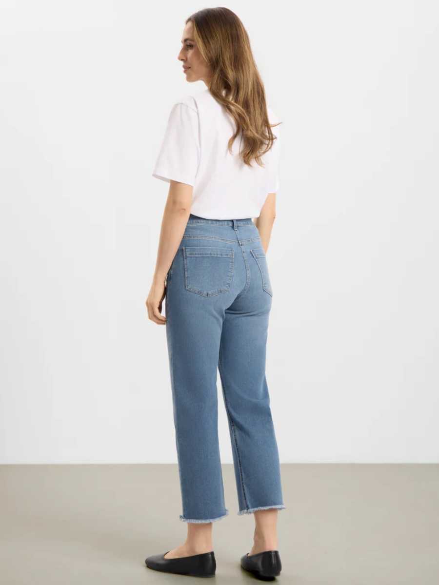 Laurie Amelia Raw Cropped farkut