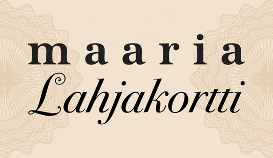 Muoti Maaria Lahjakortti