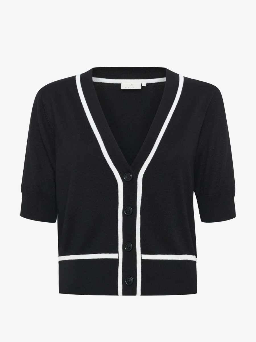 Kaffe Mally neuletakki, musta