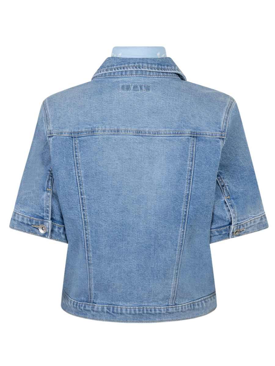 Red Button Jackie Short -farkkujakku