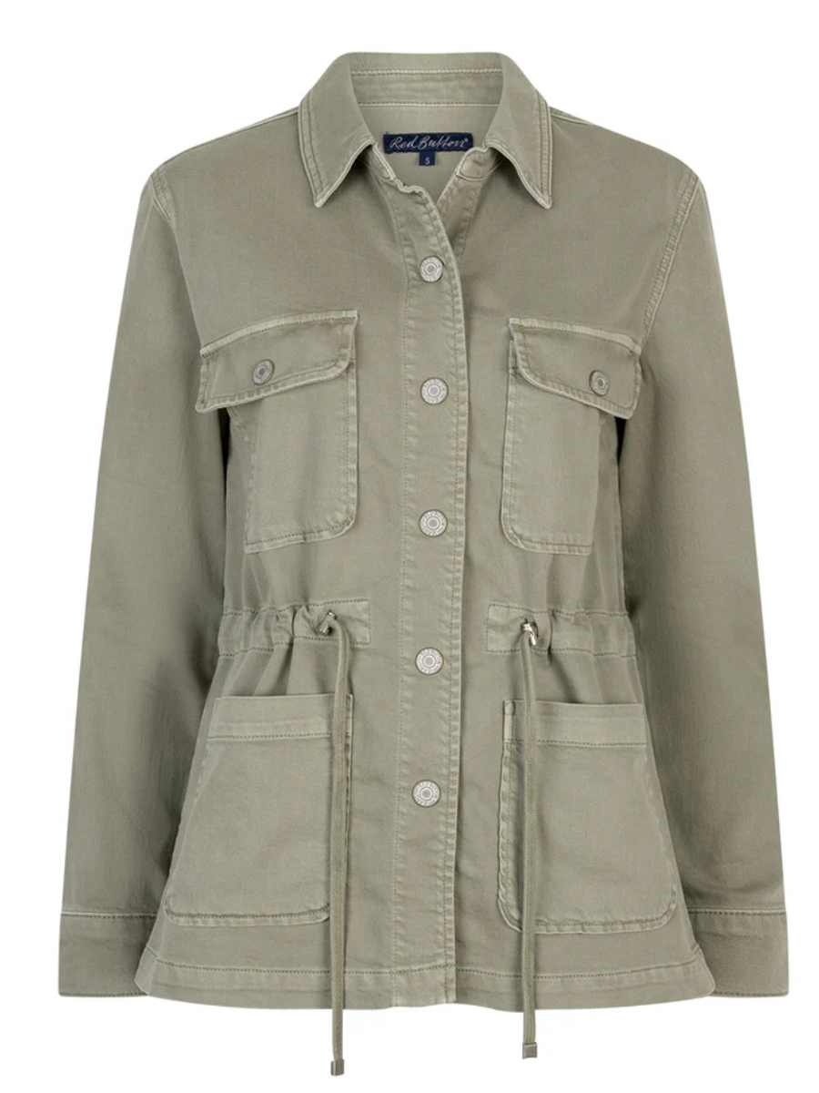 Red Button Robie Jacket farkkutakki, vihreä ja tummansininen