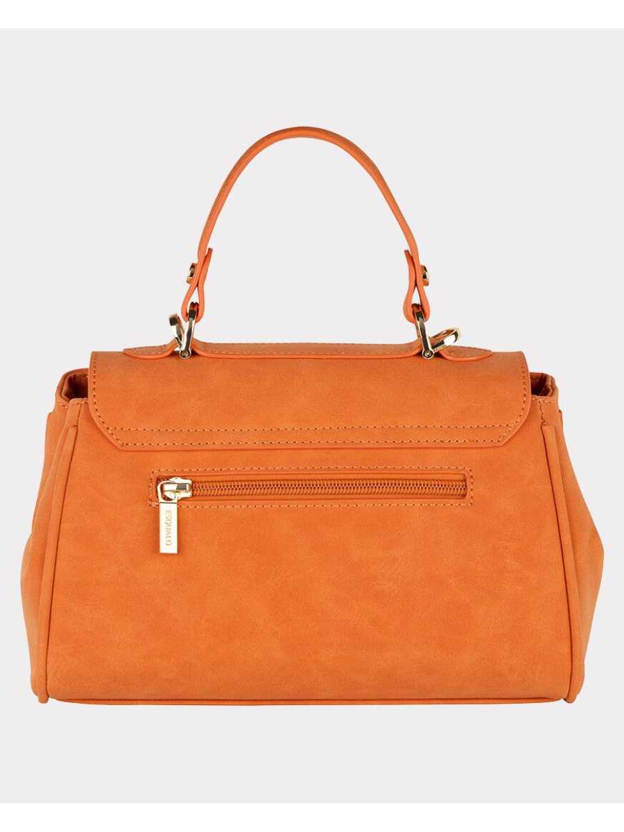 Esqualo olkalaukku, oranssi ja beige