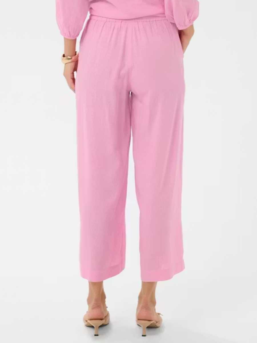 Kaffe Milia pellavasekoitehousut, eri värejä