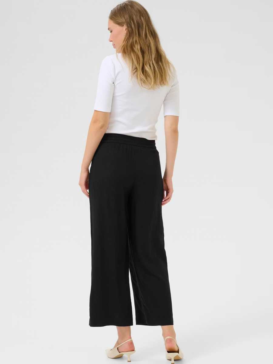 Kaffe Milia pellavasekoitehousut, eri värejä