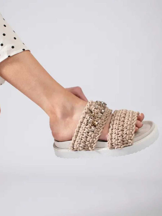 Duffy sandaalit, Taupe